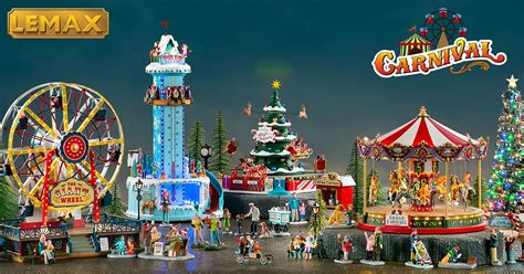 lemax carnival christmas village|lemax carnival village collection.